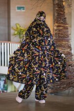 Elegant Palazzo long Khimar Set - Image 2