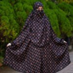 Elegant Palazzo long Khimar Set - Image 2