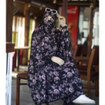 Elegant Palazzo long Khimar Set - Image 3