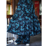 Elegant Palazzo long Khimar Set - Image 2