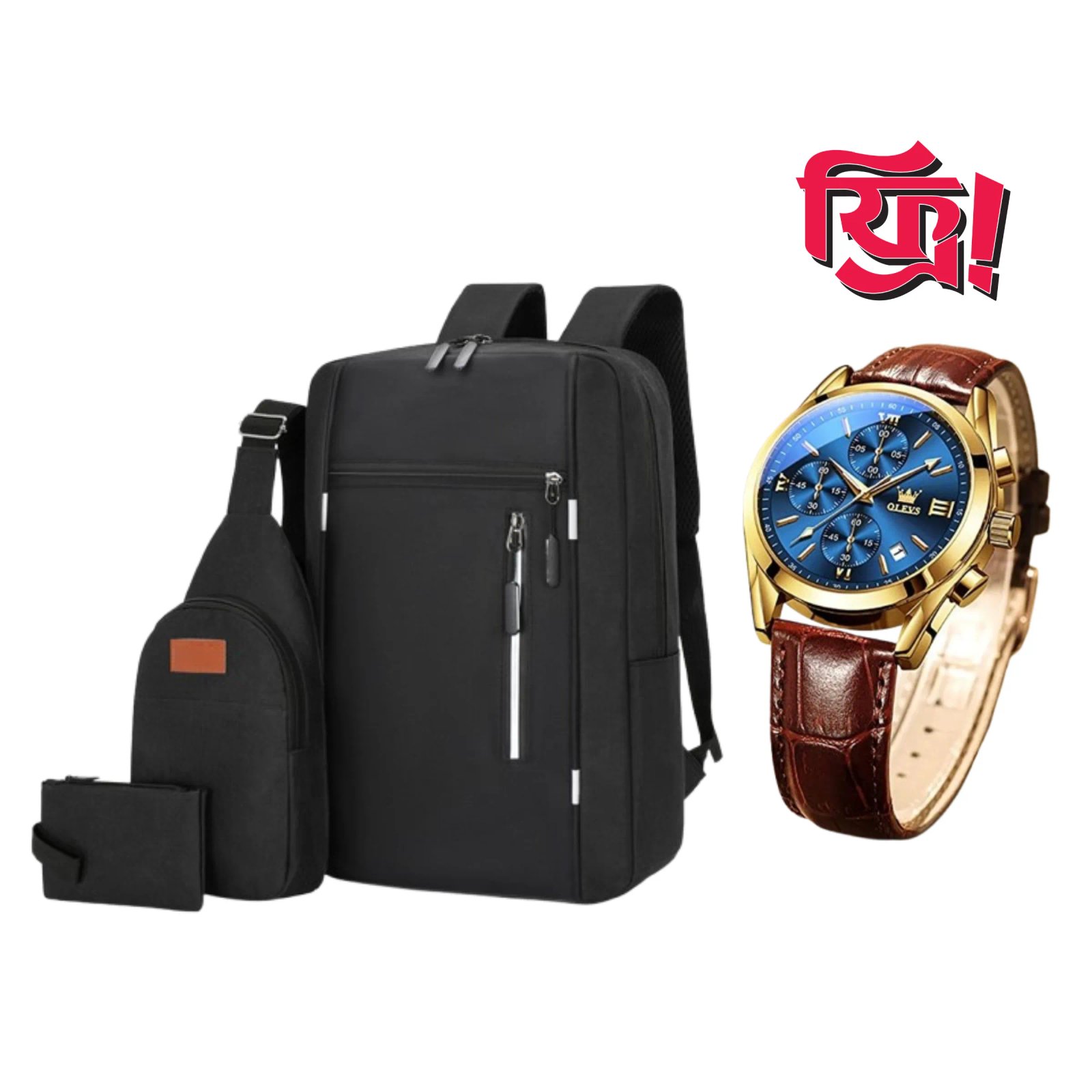 Exclusive-3-in-1-Bag-Set-with-Free-Watch-3 Exclusive 3-in-1 Bag Set with Free Watch! - Image 1