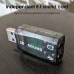 External Sound Card Powerful USB Powered External Audio Adapter - Image 5