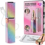 Eyebrow Trimmer and Facial Hair Shaver 2 in 1 - Image 2