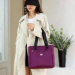 Fashion Shopping Bag (Purple) - Image 3