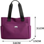 Fashion Shopping Bag (Purple) - Image 4