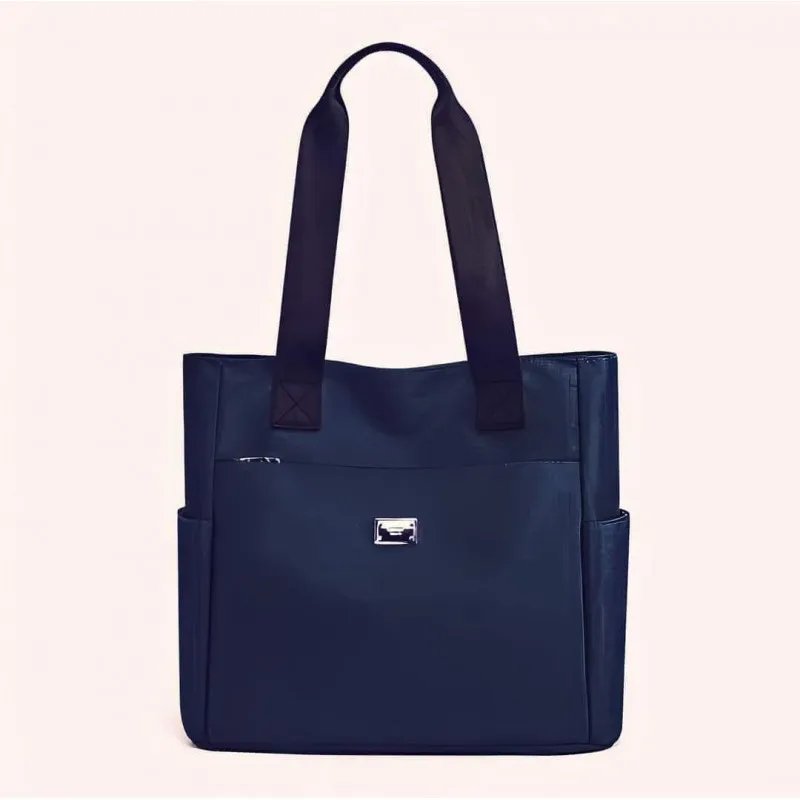 Fashion-Shopping-Bag-blue-1 Fashion Shopping Bag (blue) - Image 1