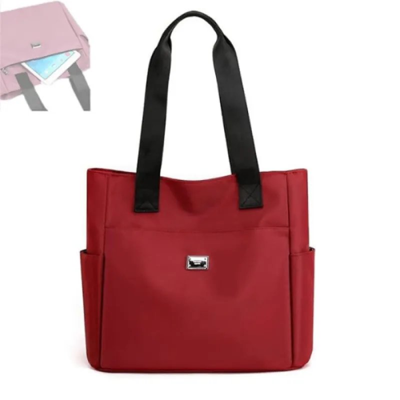 Fashion-Shopping-Bag-maroon-1 Fashion Shopping Bag (maroon) - Image 1