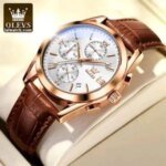Fashionable Glass Quartz Analog Men's Watch - Image 3