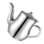 Filter Cooking Oil Pot Kitchen Large Capacity 410ml Stainless Steel Oil Strainer Pot Container Jug Storage Can - Image 4