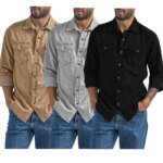 Full sleeves denim washed Shirt