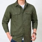 Full sleeves double pocket panel Shirt