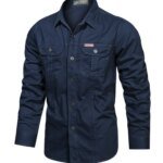 Full sleeves double pocket panel Shirt