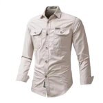 Full sleeves double pocket panel Shirt