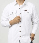 Full sleeves double pocket panel Shirt - Image 2