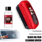 Glass Oil Film Remover Powerful Windshield Cleaner with 50ml refill - Image 3