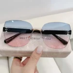 Glasses Female Korean Version Fashionable Sunglasses - Image 2