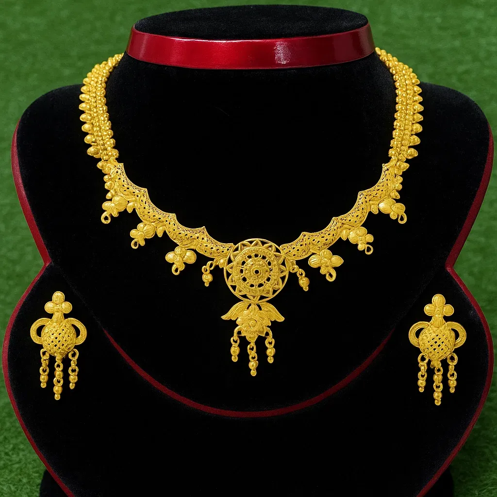 Gold-Plated-Jewelry-Set Gold Plated Jewelry Set - Image 1
