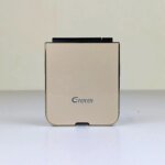 Gretel G7 Flip Folding Phone Dual Display Caseing ( Gold) - Image 6