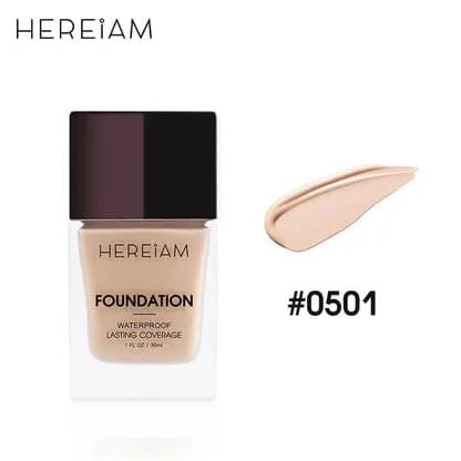HEREIAM-Waterproof-Lasting-Coverage-Foundation-Nougat HEREIAM Waterproof Lasting Coverage Foundation (Nougat) - Image 1