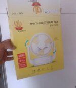High Quality Rechargeble & Portable Desk Fan EN 1300 - Image 7