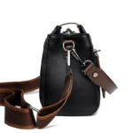 High-quality Messenger Bags For Women Luxury Crossbody Shoulder Bags Female(Black) - Image 4
