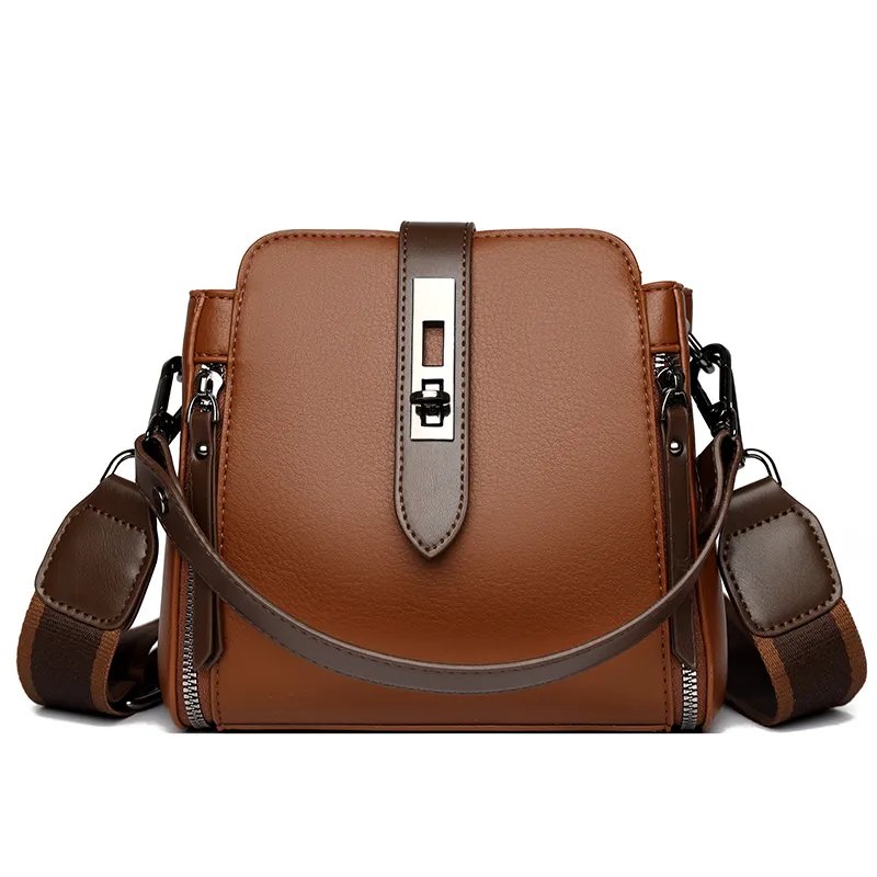 High-quality-Messenger-Bags-For-Women-Luxury-Crossbody-Shoulder-Bags-FemaleBrown-1 High-quality Messenger Bags For Women Luxury Crossbody Shoulder Bags Female(Brown) - Image 1