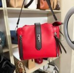 High-quality Messenger Bags For Women Luxury Crossbody Shoulder Bags Female(Red) - Image 6