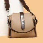 High-quality Messenger Bags For Women Luxury Crossbody Shoulder Bags Female(khaki) - Image 3