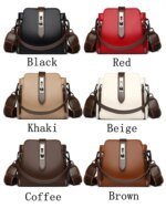 High-quality Messenger Bags For Women Luxury Crossbody Shoulder Bags Female(khaki) - Image 7