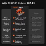 Hohem MIC-01 (1TX+1RX) Microphone for Android - Image 6