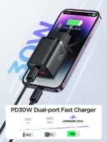 JOYROOM JR-TCF08 Speed Series PD 30W Dual-Port (A+C) Charger - Image 3