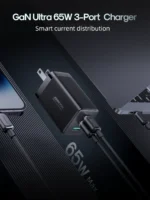 JOYROOM JR-TCG01 GaN Ultra 65W 2C1A Fast Charger - Image 3