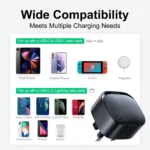 Joyroom L-P210 PD 20W Type-C Fast Charger 3 Pin Plug - Image 5