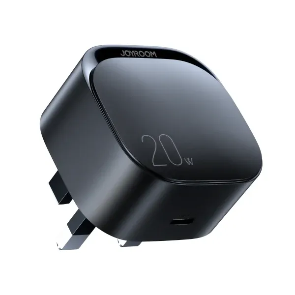 Joyroom-L-P210-PD-20W-Type-C-Fast-Charger-3-Pin-Plug Joyroom L-P210 PD 20W Type-C Fast Charger 3 Pin Plug - Image 1