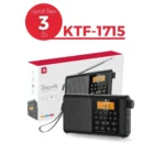 KTF-1715 Bluetooth, TF Card & FM/MW/SW 3 Bands Radio & Clock Supported Digital Display Speaker - Image 3