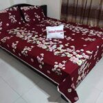 King Size Full cotton fabric Panel Bedsheet