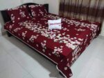 King Size Full cotton fabric Panel Bedsheet - Image 2