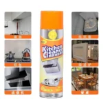 Kitchen Oil Stain Cleaner 500ml Kitchen Cleaner Foam Cleaning Spray - Image 5