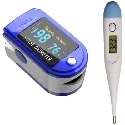 LK87-Fingertip-Pulse-Oximeter-And-thermometer-Combo-Offer LK87 Fingertip Pulse Oximeter And thermometer Combo Offer - Image 1