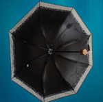 Ladies Fashionable and Elegant Anti UV Sunshade Print Border Lace Umbrella - Image 10