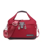 Large Capacity Waterproof Anti-theft Fashion (maroon) - Image 6