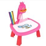 Little Hands Drawing Projector Table for Kids, Trace and Draw Projector Toy with Light - Image 6