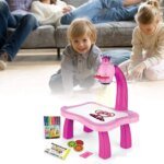Little Hands Drawing Projector Table for Kids, Trace and Draw Projector Toy with Light - Image 7