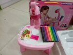 Little Hands Drawing Projector Table for Kids, Trace and Draw Projector Toy with Light - Image 12