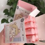 Little monster liquid 8 Pcs/set of Cigarete tube lip glaze set matte white lipstick set- 8 Colours - Image 3