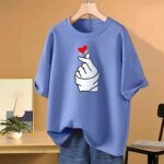 Lovely Drop shoulder T-shirt for Women