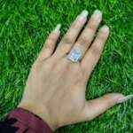 Luxury Emerald Cut Crystal Ring for Women - Image 8