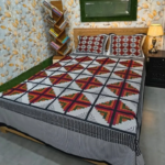 Luxury Panel Cotton Bed Sheet