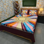 Luxury Panel Cotton Bed Sheet