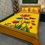 Luxury Panel Cotton Bed Sheet